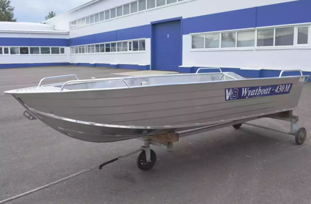 Алюминиевая лодка  Wyatboat-430М в Реутове