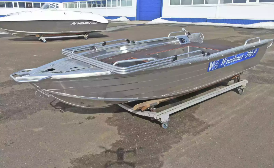 Алюминиевая лодка Wyatboat-390РМ в Реутове