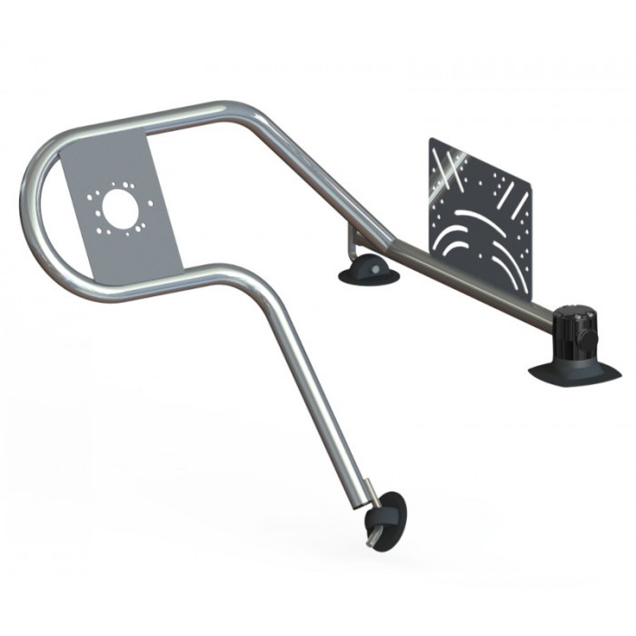 Стойка рулевая с креплением на баллон надувной лодки 32мм быстросъемная в Реутове