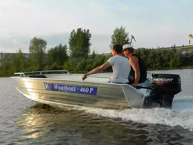 Алюминиевая лодка Wyatboat-460 P в Реутове