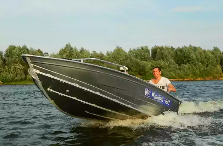 Алюминиевая лодка Wyatboat-460 P в Реутове