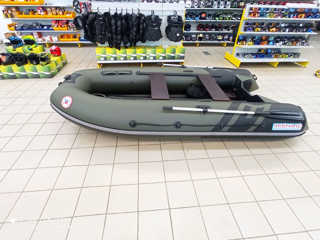 Лодка MISHIMO RIVER JET 390 под водомет в Реутове