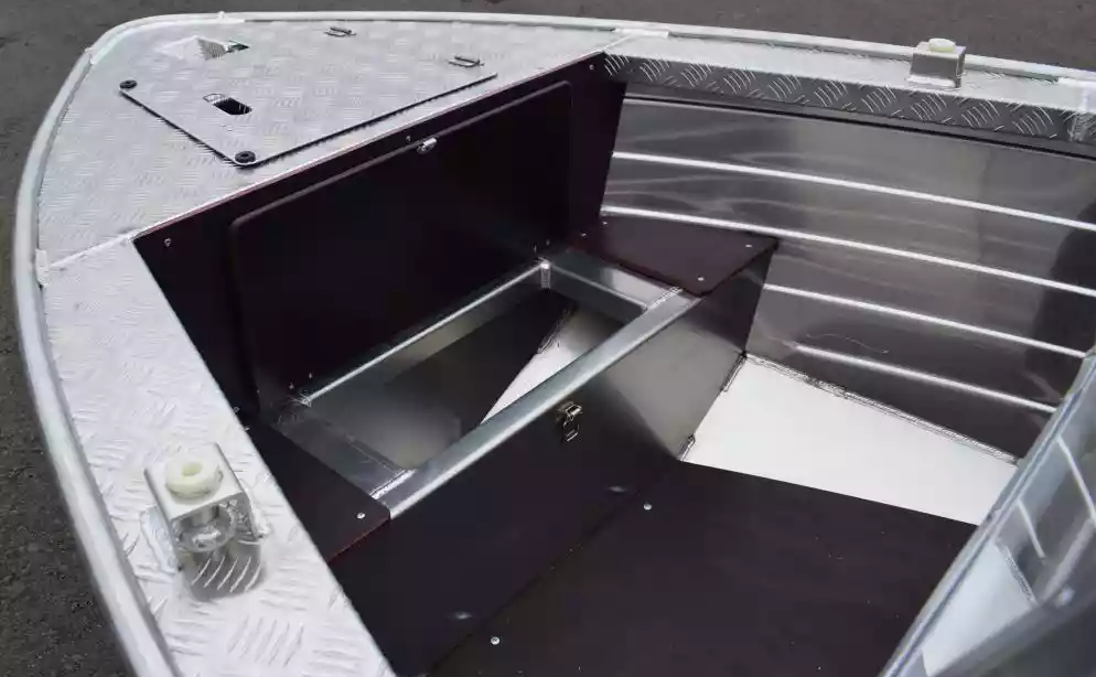 Алюминиевая лодка Wyatboat-390 DCM Увеличенный борт в Реутове