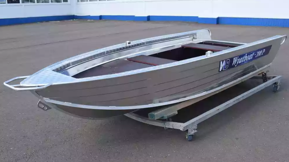 Алюминиевая лодка Wyatboat-390Р Fish в Реутове