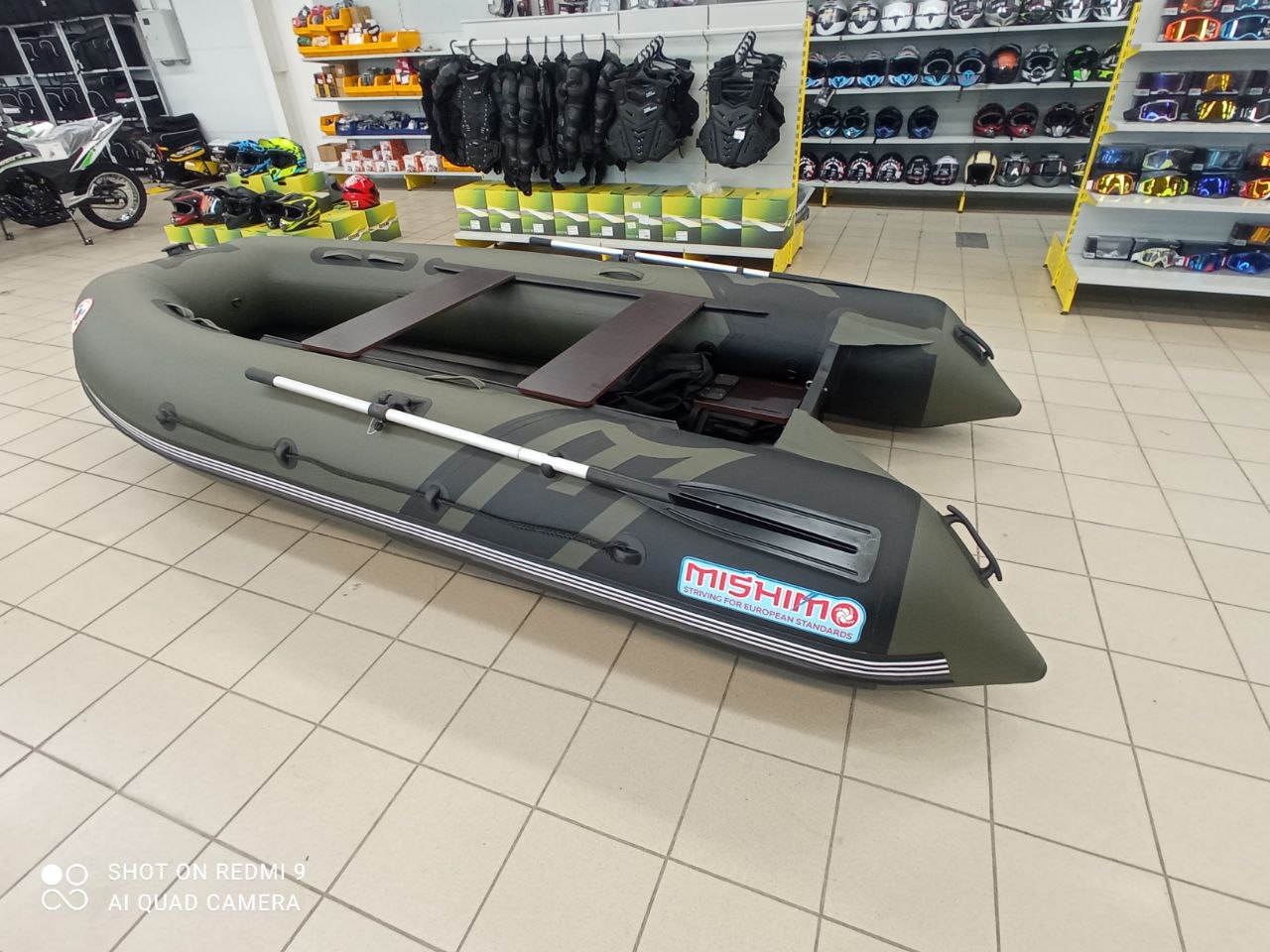 Лодка MISHIMO RIVER JET 390 под водомет в Реутове