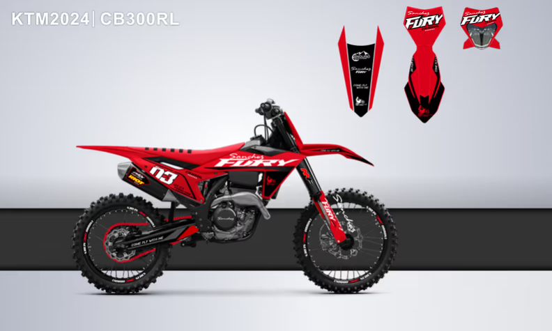 Кроссовый мотоцикл Sanchez Fury CB300RL в Реутове