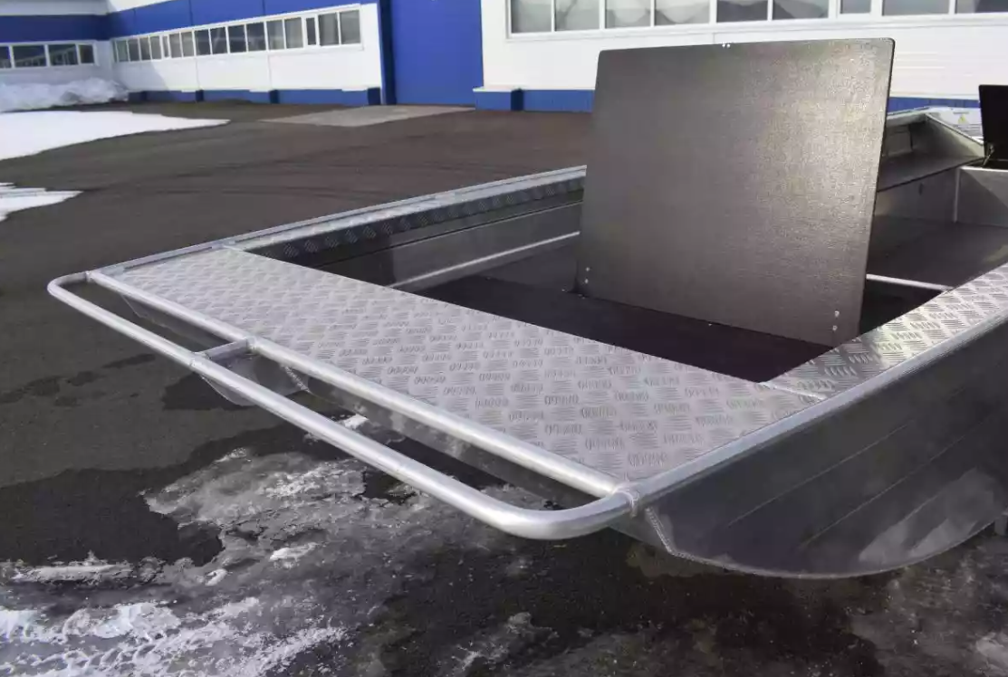 Алюминиевая лодка Wyatboat-490 Jonboat в Реутове
