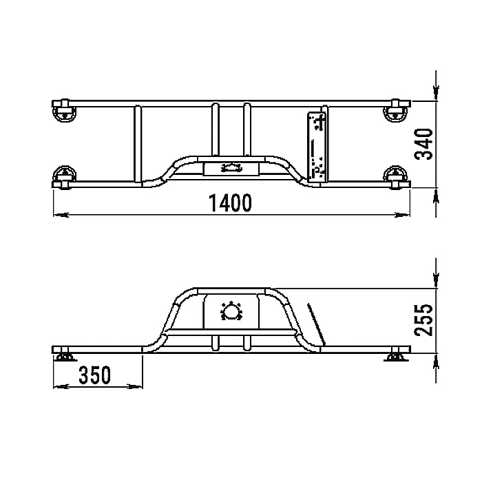 Стойка рулевая с бортовым креплением малая в Реутове