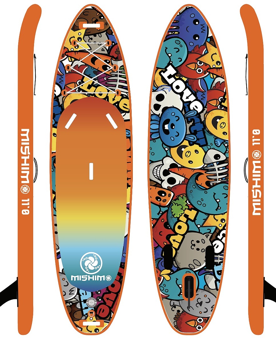 SUP (САП) Доска MISHIMO CRAZY-LINE 10.6’ (325см) в Реутове