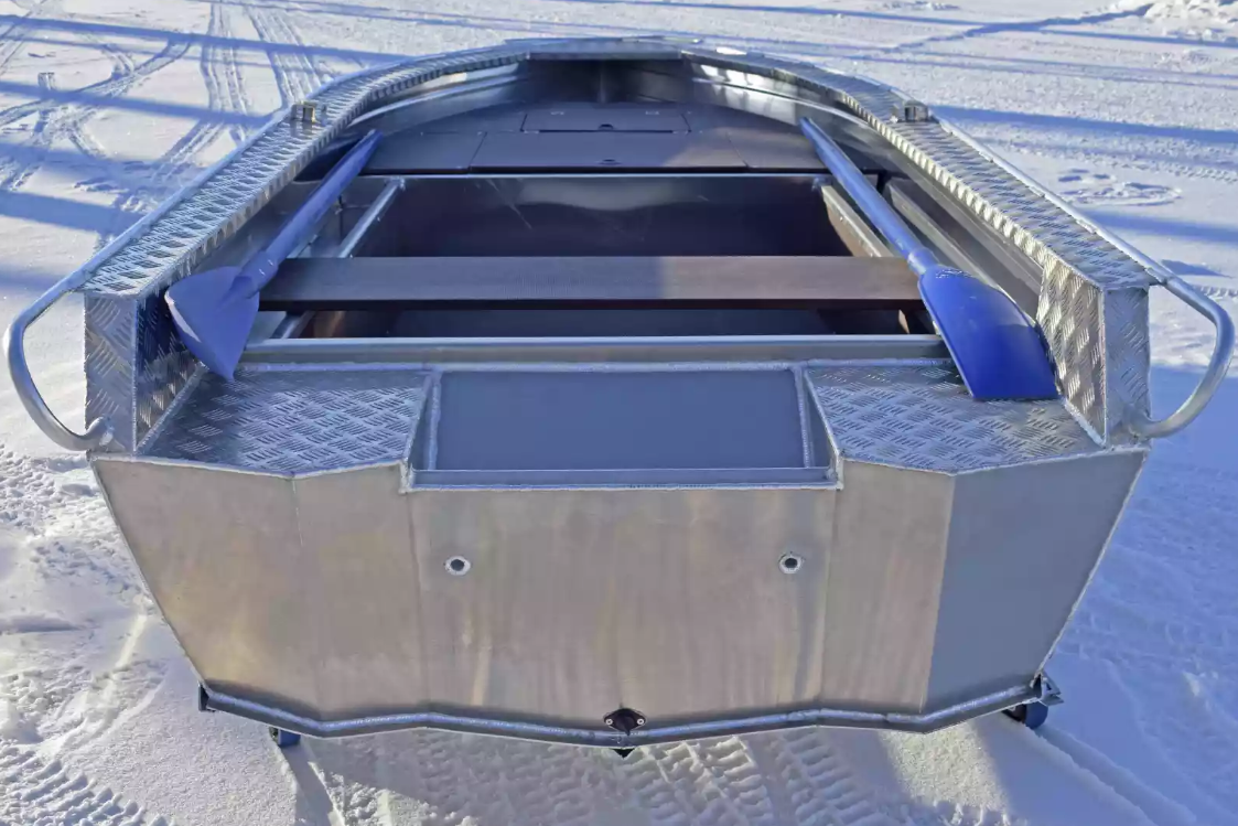 Алюминиевая лодка Wyatboat-370 Р FISH в Реутове