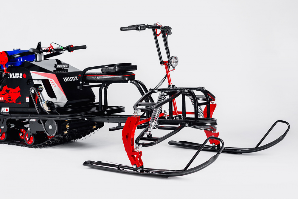 Лыжный модуль IKUDZO TERRAIN с подогревом ручек пластиковые лыжи в Реутове