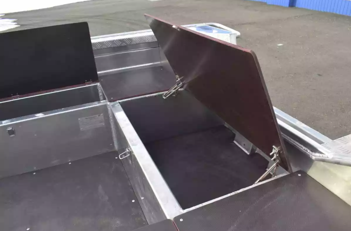 Алюминиевая лодка Wyatboat-490 Jonboat в Реутове