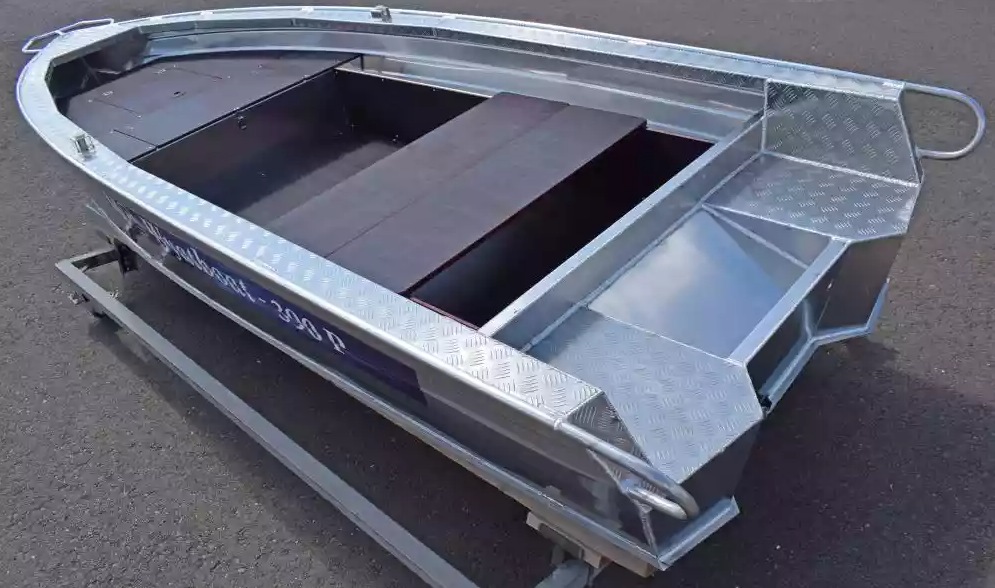 Алюминиевая лодка Wyatboat-390Р Fish в Реутове