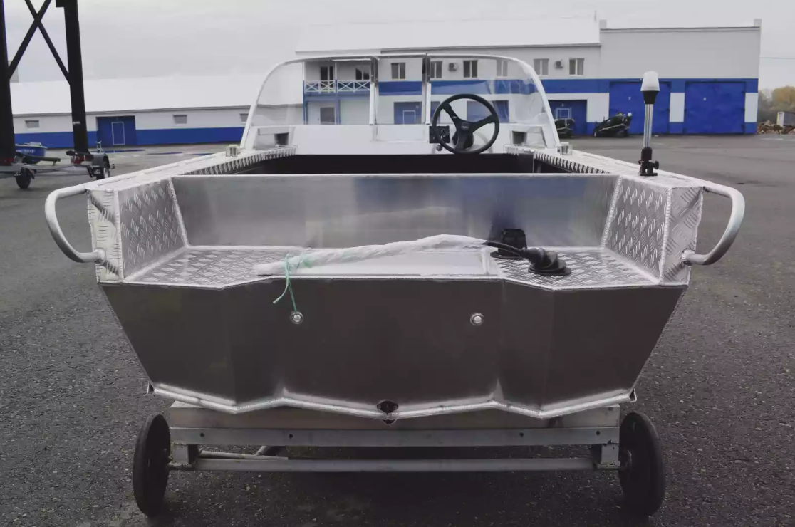 Алюминиевая лодка Wyatboat-390 Pro в Реутове