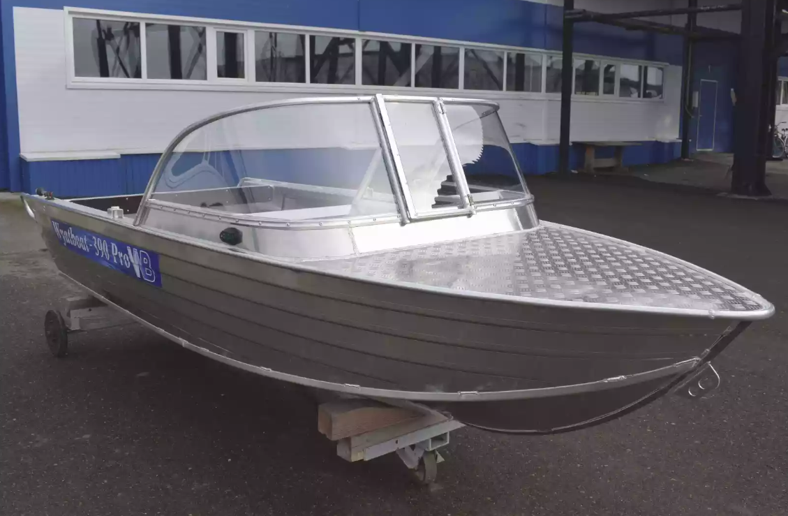 Алюминиевая лодка Wyatboat-390 Pro в Реутове