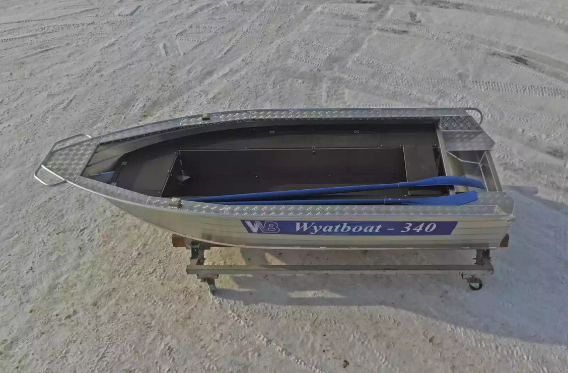 Алюминиевая лодка Wyatboat-340 РМ в Реутове