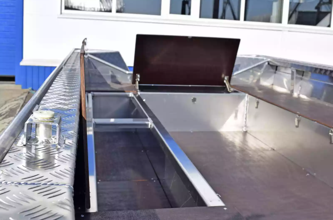 Алюминиевая лодка Wyatboat-490 Jonboat в Реутове