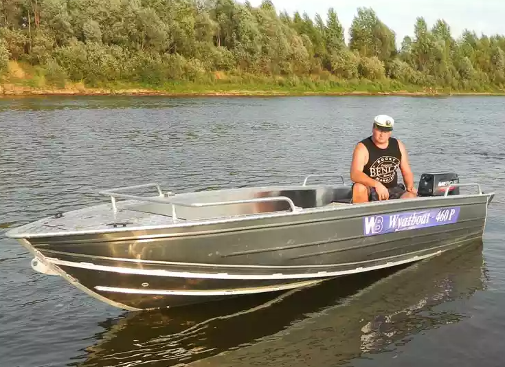 Алюминиевая лодка Wyatboat-460 P в Реутове