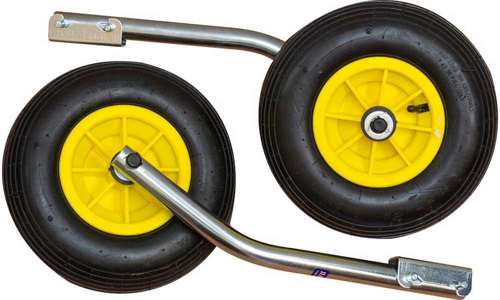 Транцевые колеса 330 мм модульные удлиненные в Реутове