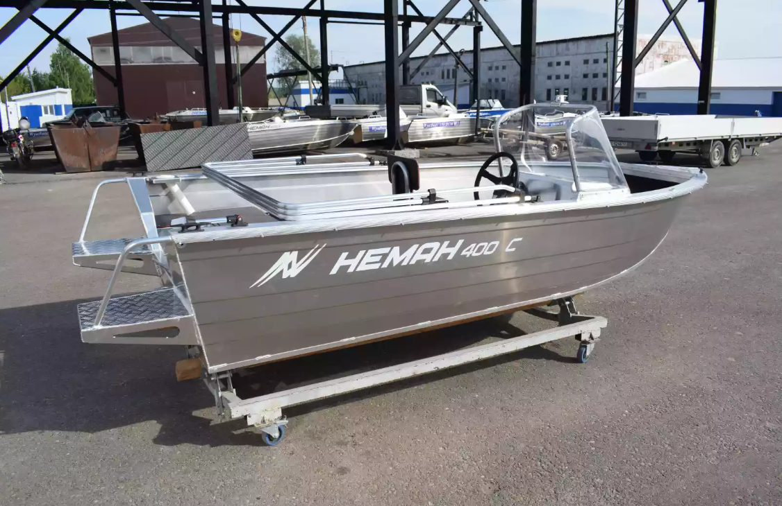 Алюминиевая лодка Неман-400 С в Реутове