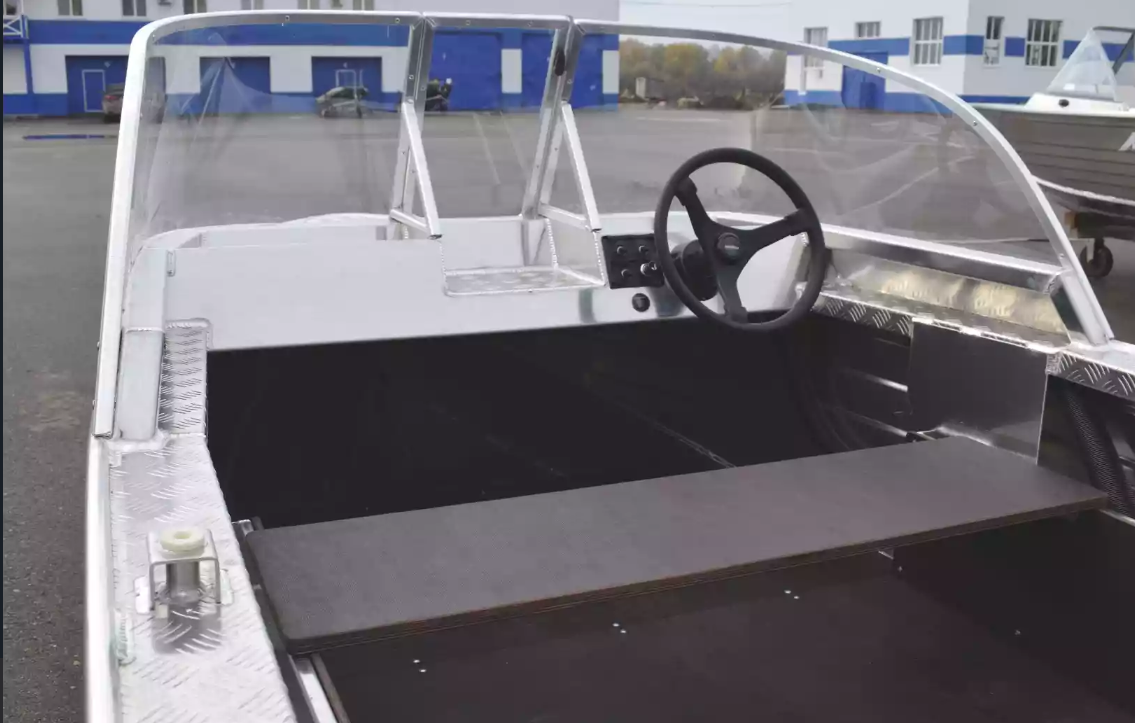 Алюминиевая лодка Wyatboat-390 Pro в Реутове