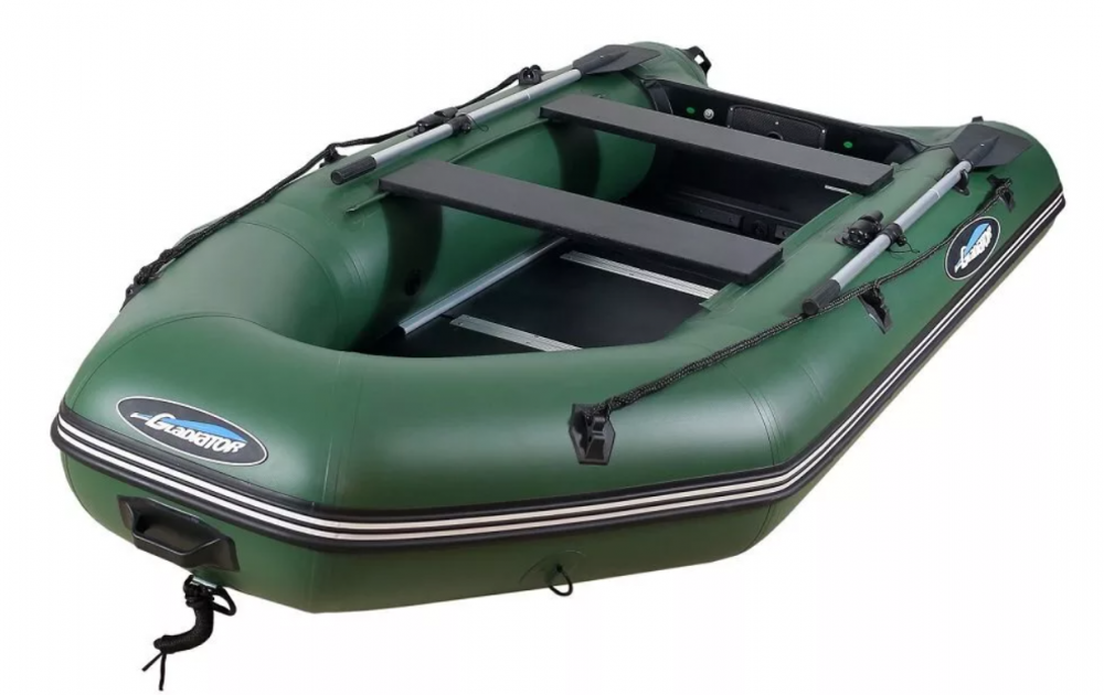 МОТОРНО-ГРЕБНАЯ ЛОДКА ПВХ GLADIATOR A 320 ТК С ФАНЕРНЫМ ПОЛОМ в Реутове