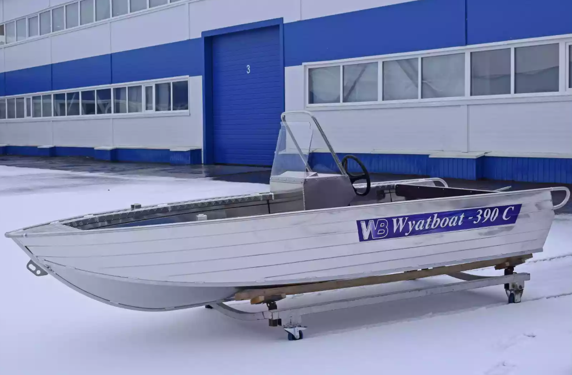 Алюминиевая лодка Wyatboat-390 C в Реутове