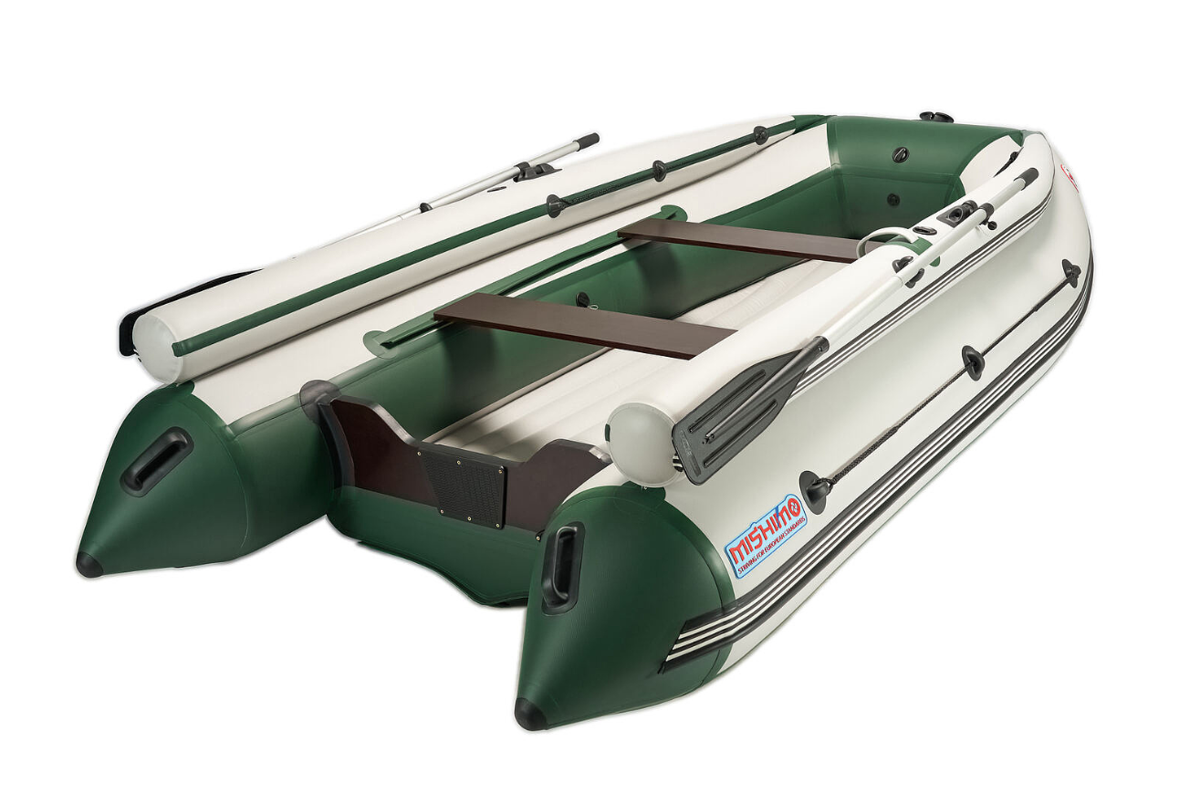 КОМПЛЕКТ ЛОДКА MISHIMO FAMILY LITE 370 + МОТОР 9,9 (15) Л.С. в Реутове