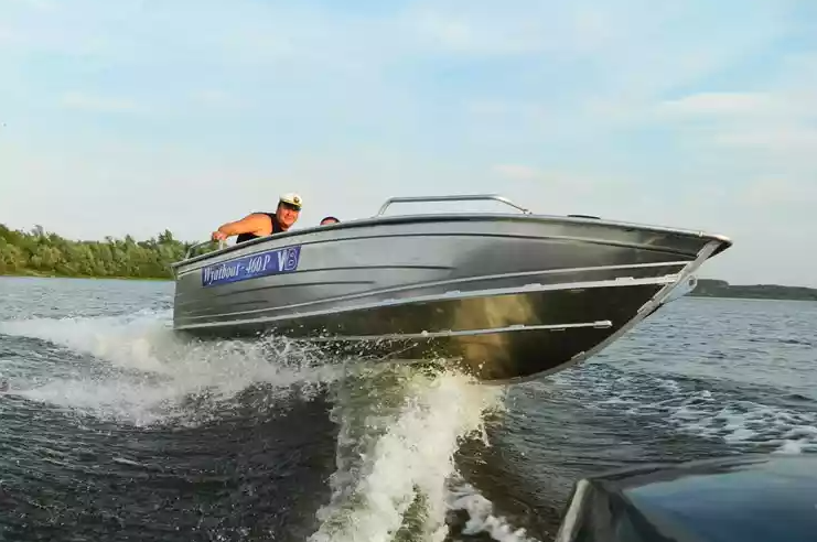 Алюминиевая лодка Wyatboat-460 P в Реутове