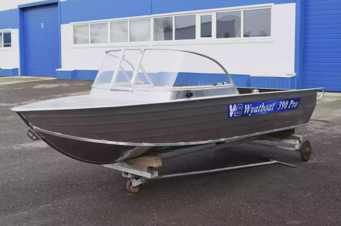 Алюминиевая лодка Wyatboat-390 Pro в Реутове