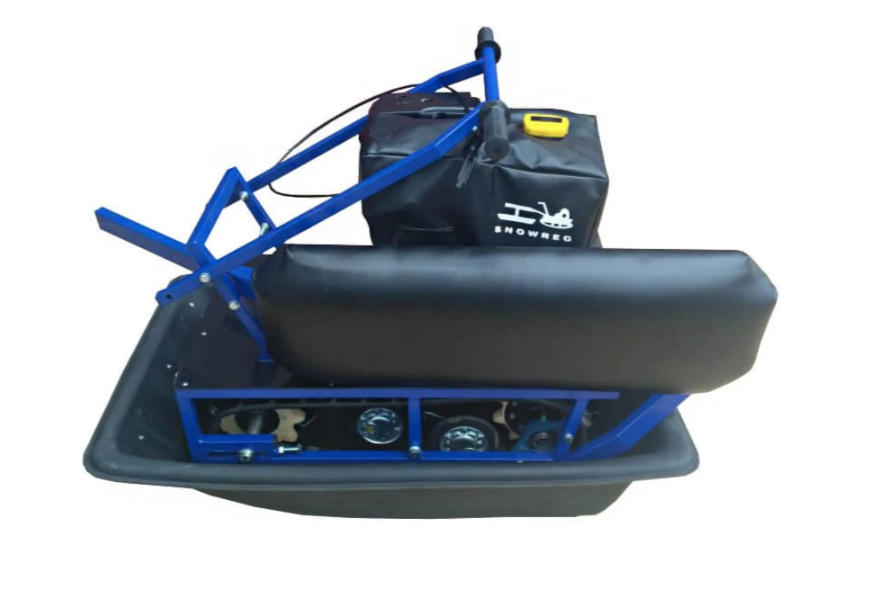 Мини-мотобуксировщик Альбатрос-М с фарой в Реутове