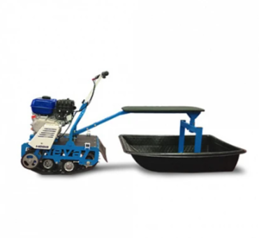 Мотобуксировщик НЕВА МС-1К с санями и сиденьем в Реутове