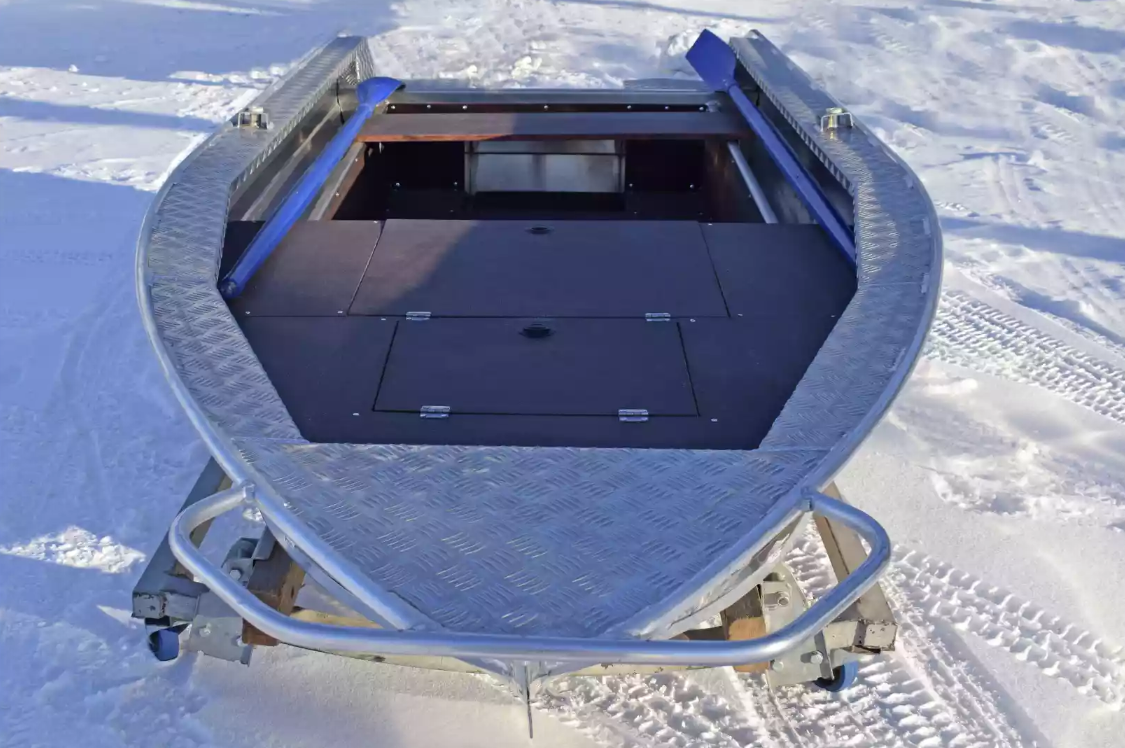 Алюминиевая лодка Wyatboat-370 Р FISH в Реутове