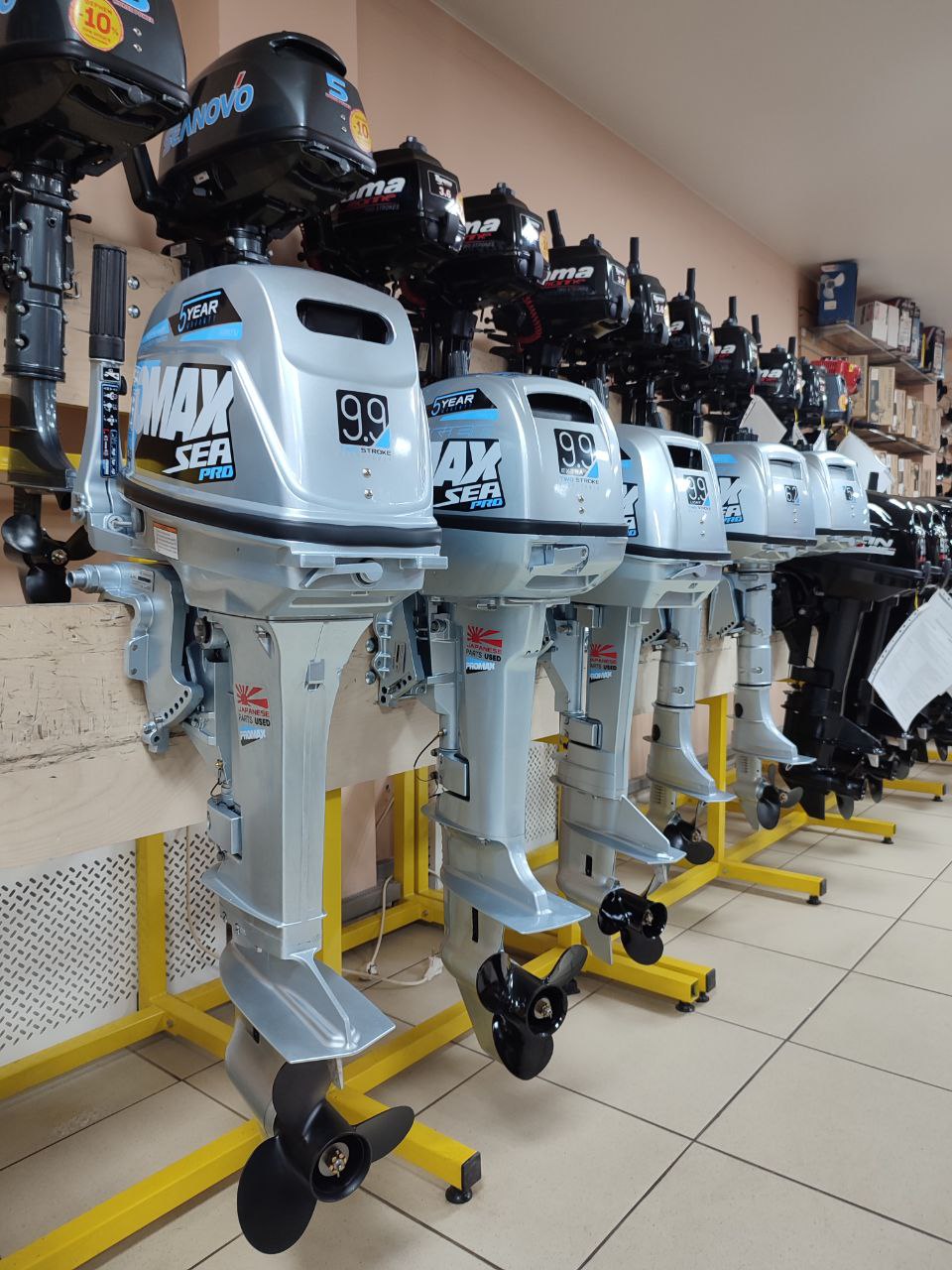 Лодочный мотор PROMAX SP5FHS (внешний бак 12 л) в Реутове