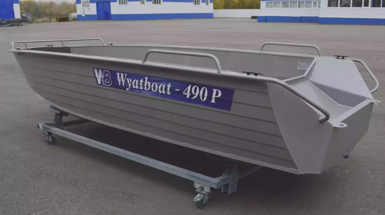 Алюминиевая лодка Wyatboat-490 P в Реутове