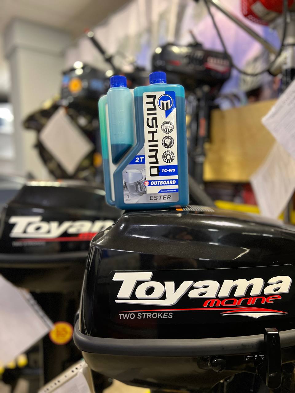 Масло MISHIMO 2T OUTBOARD (ESTER) полусинтетика 1 л в Реутове