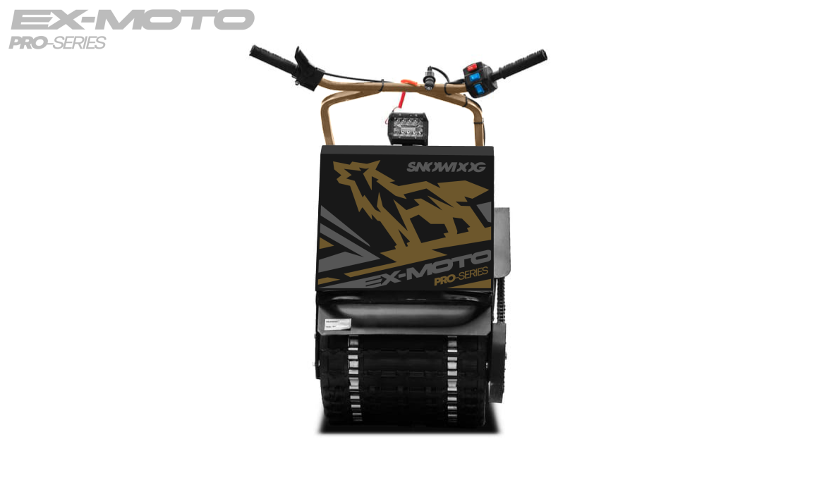 Мотобуксировщик EX-MOTO SNOWDOG S380 8л.с. в Реутове