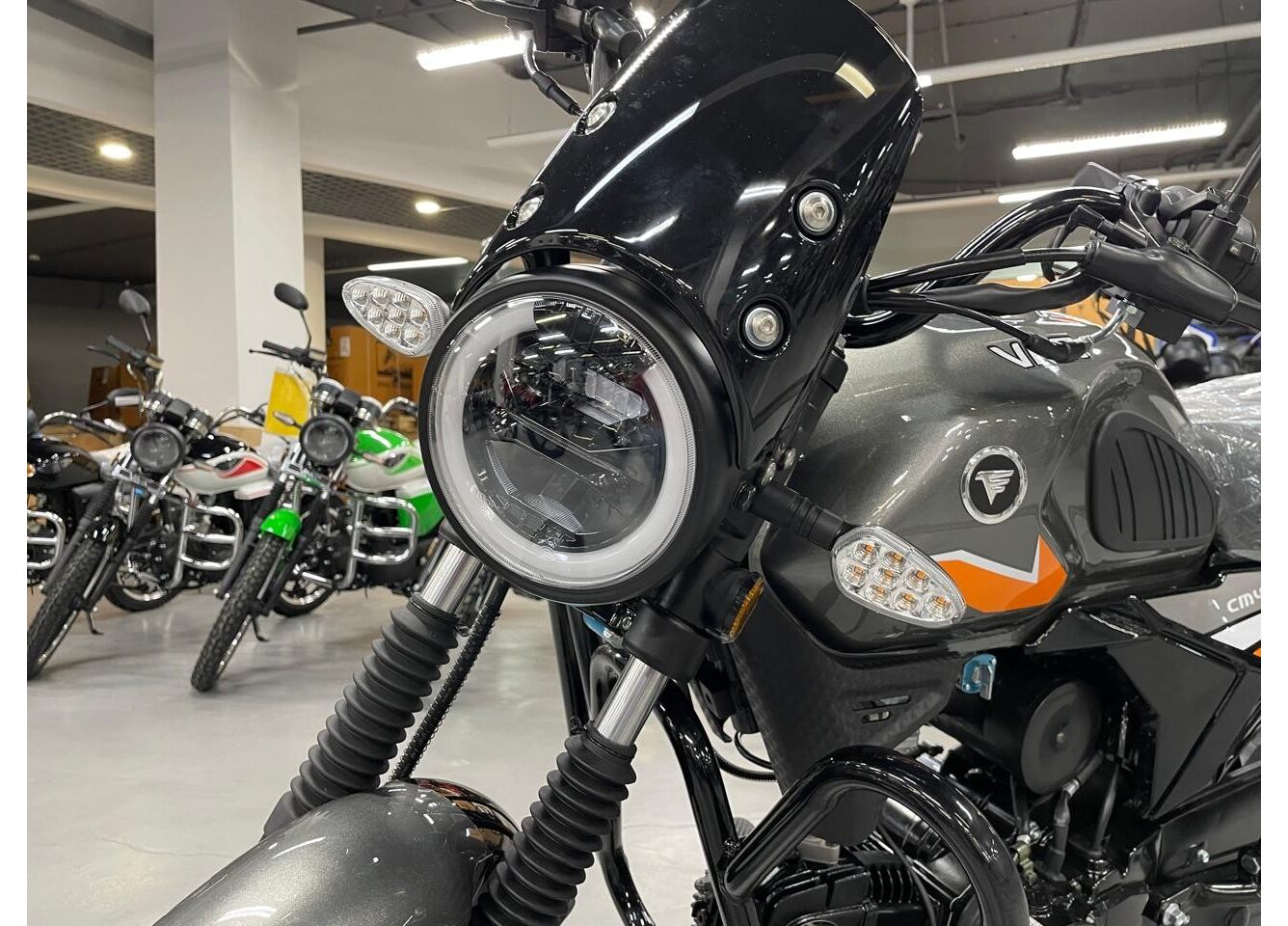 Мопед VMC NOVA 49сс (125сс) Led Full, дисковый тормоз, RKB RATO с баланс. валом, сигнализация в Реутове