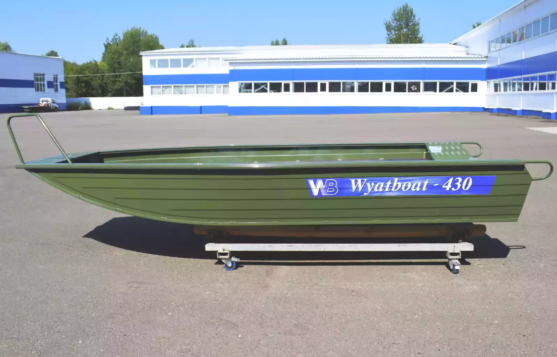 Алюминиевая лодка  Wyatboat-430 Master Fish в Реутове