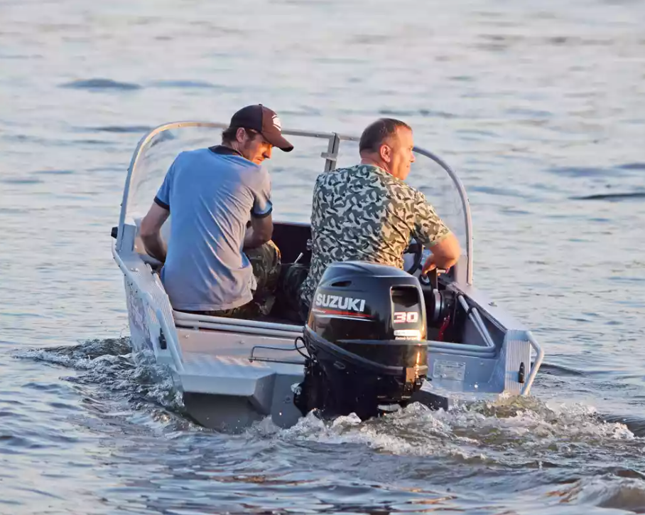 Алюминиевая лодка Wyatboat-390 DCM в Реутове