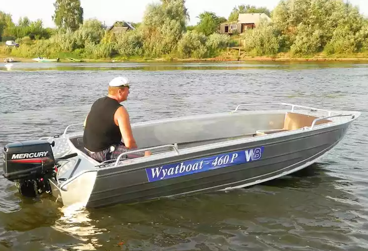Алюминиевая лодка Wyatboat-460 P в Реутове