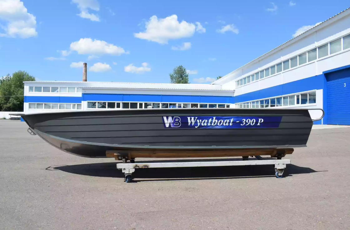 Алюминиевая лодка Wyatboat-390Р Fish в Реутове