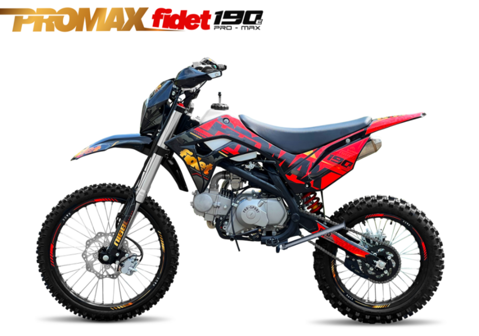 Мотоцикл (питбайк) PROMAX FIDET (ФАЙДЕТ) 190E MAX PRO LUX 19/16 в Реутове