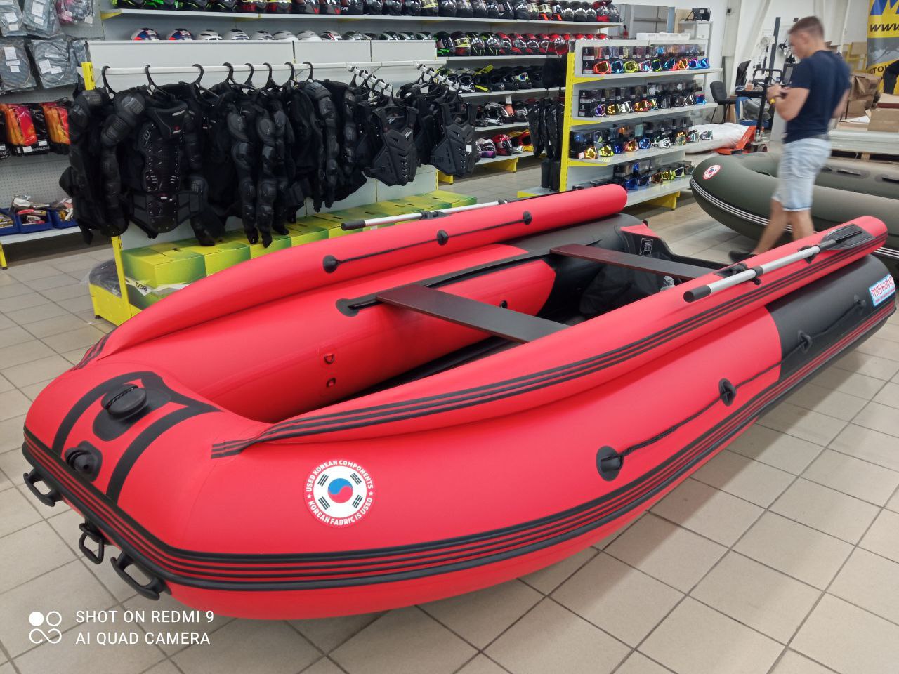 Лодка MISHIMO RIVER FJET PRO 400 под водомет в Реутове