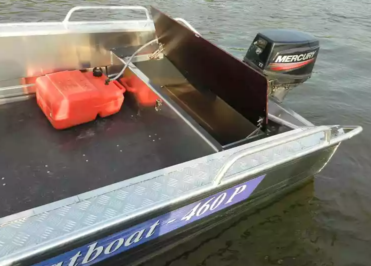 Алюминиевая лодка Wyatboat-460 P в Реутове