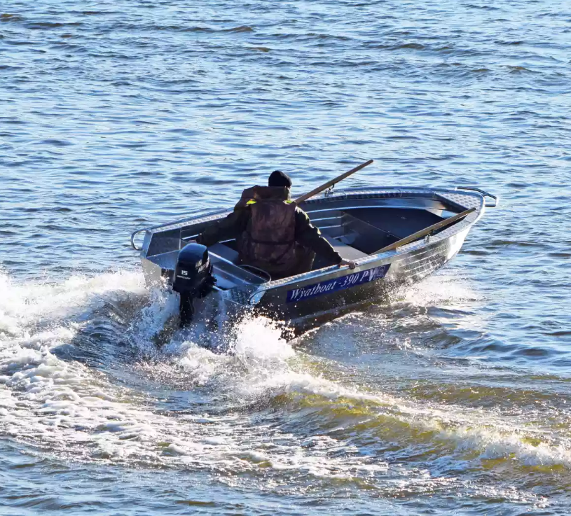 Алюминиевая лодка Wyatboat-390 P в Реутове