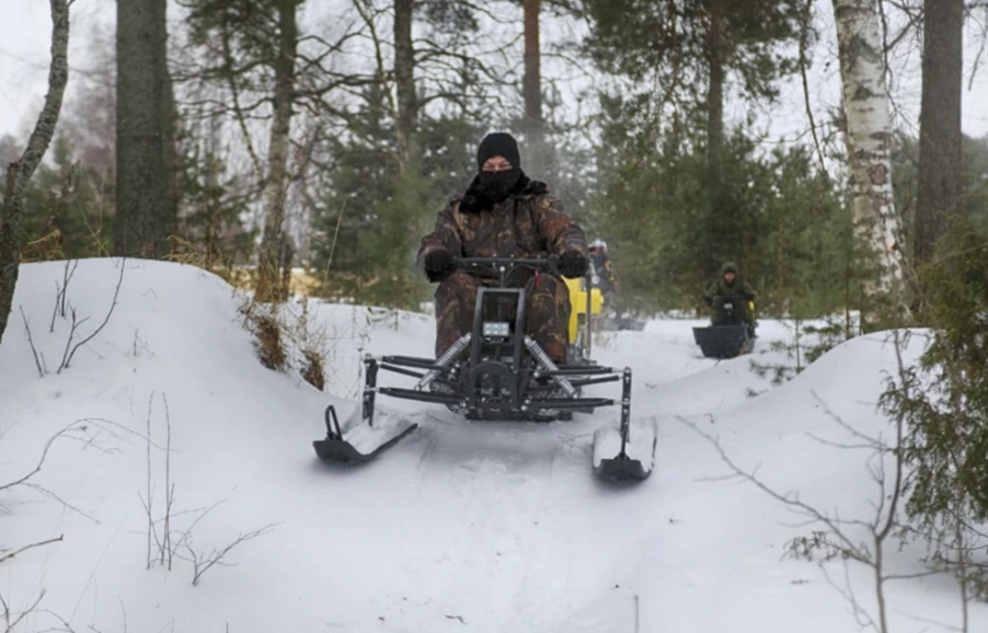 Мотобуксировщик РЫБАК PKD. PSD 9 л.с. (длинная база 1430мм) в Реутове
