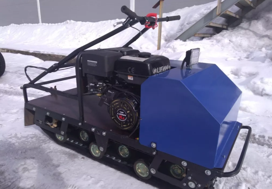 Мотобуксировщик AhtaR ЗИМА с реверсом (задний ход) в Реутове