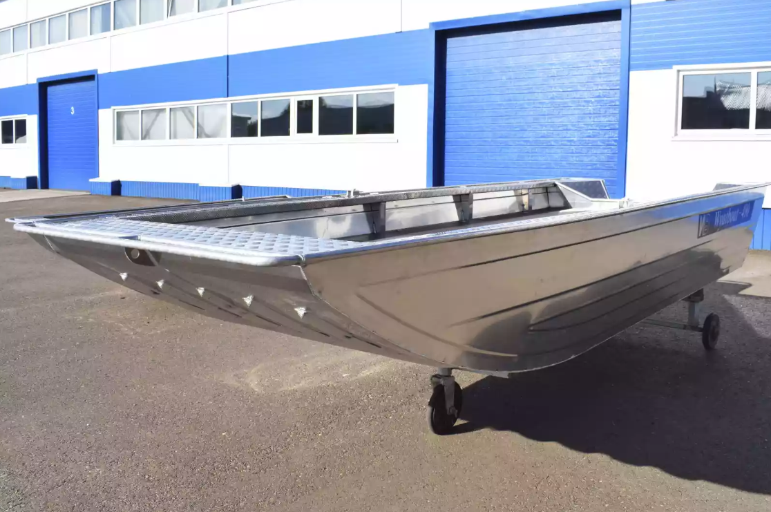 Алюминиевая лодка Wyatboat-490 Jonboat в Реутове