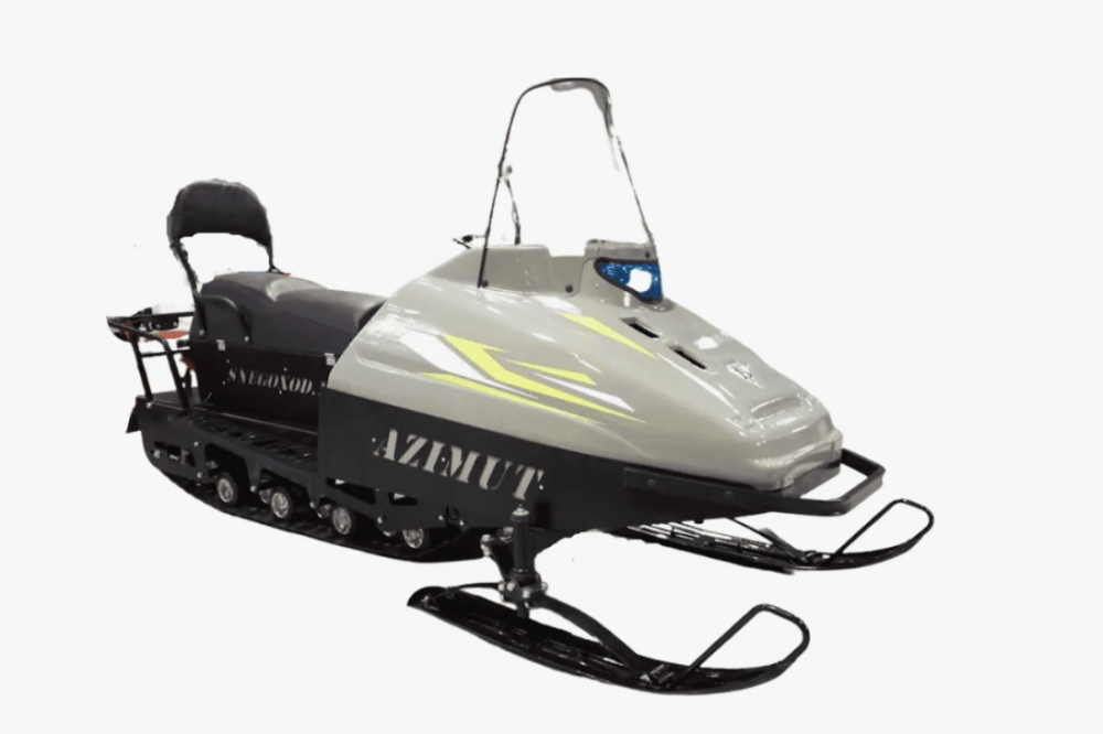 Миниснегоход Бурлак Азимут 20 л.с. , эл.запуск, реверс, тормоз гидравл, капот серый в Реутове